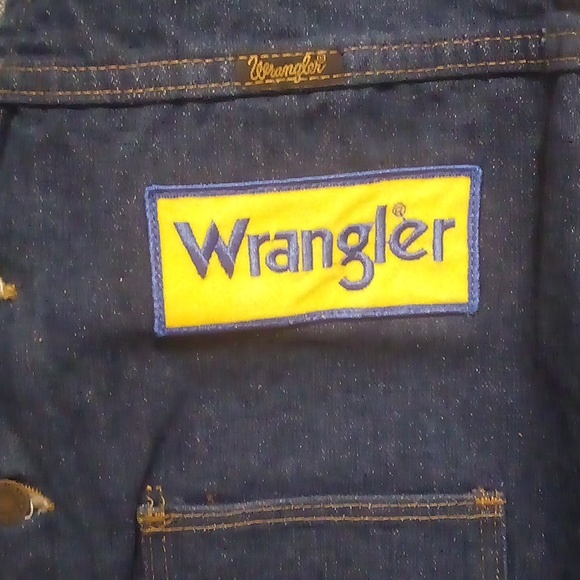 NWT - Wrangler Denim Vest XL Deadstock Nos Cowboy Rodeo USA Made - Size XL - Picture 3 of 8